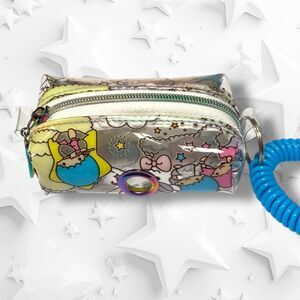 Little Twin Stars themed poop bag dispenser, handmade